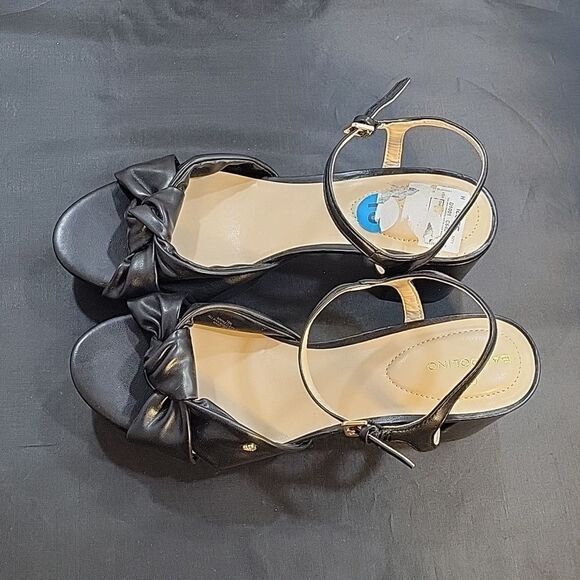 BRAND NEW BANDOLINO BLOCK HEEL ADJUSTABLE BUCKLE ANKLE STRAP SANDAL - Picture 13 of 14